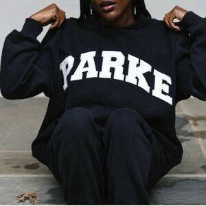 Parke varsity crewneck